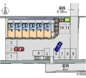 ★手数料０円★広島市安芸区中野東　月極駐車場（LP）